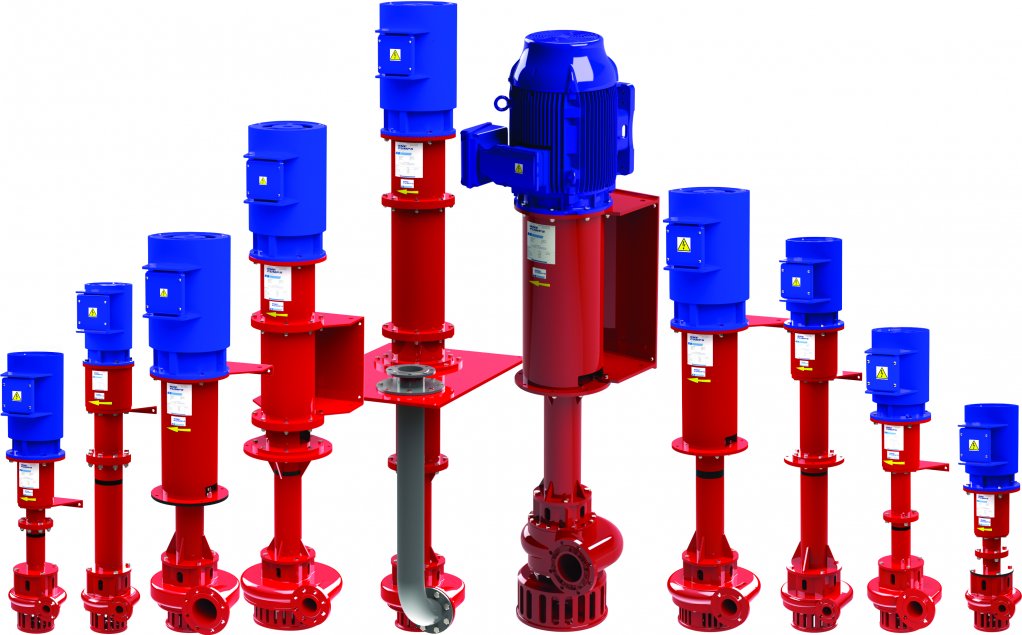 Image of 10 vertical spindle pumps