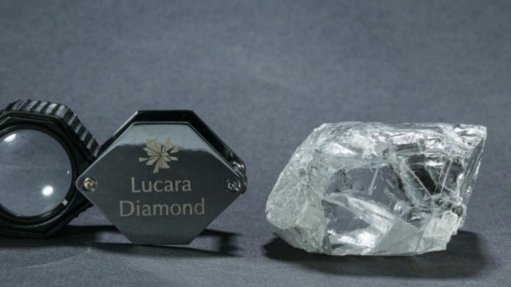 A 692.3 ct diamond recovered at Karowe