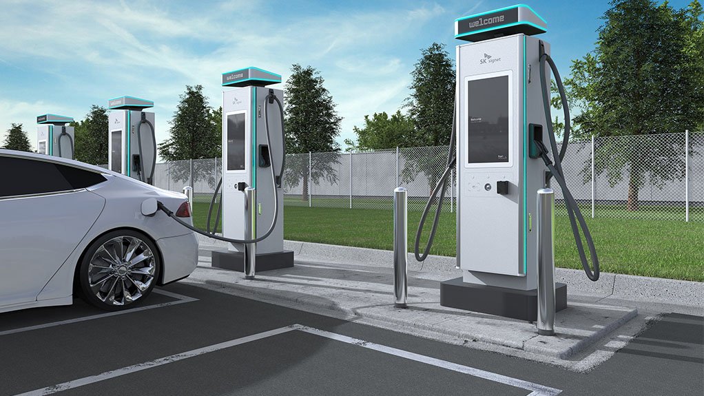 An image of Power Node EV fast charging stations 