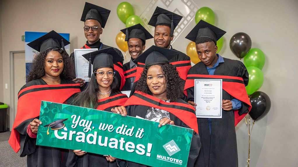 LEARNER SUCCESS
A total of 46 individuals graduated from Multotec for various 12-month learnership programmes