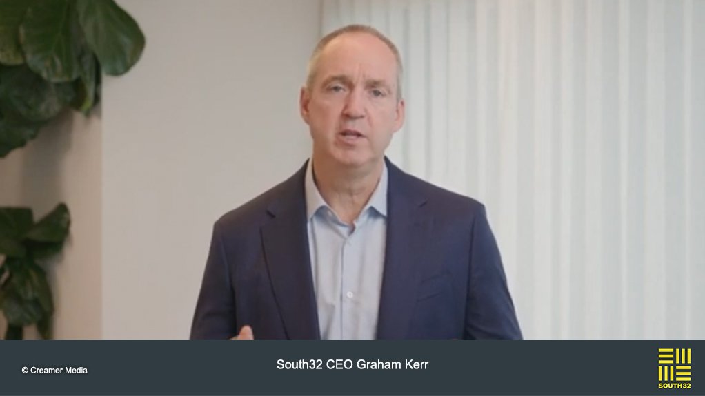 South32 CEO Graham Kerr.