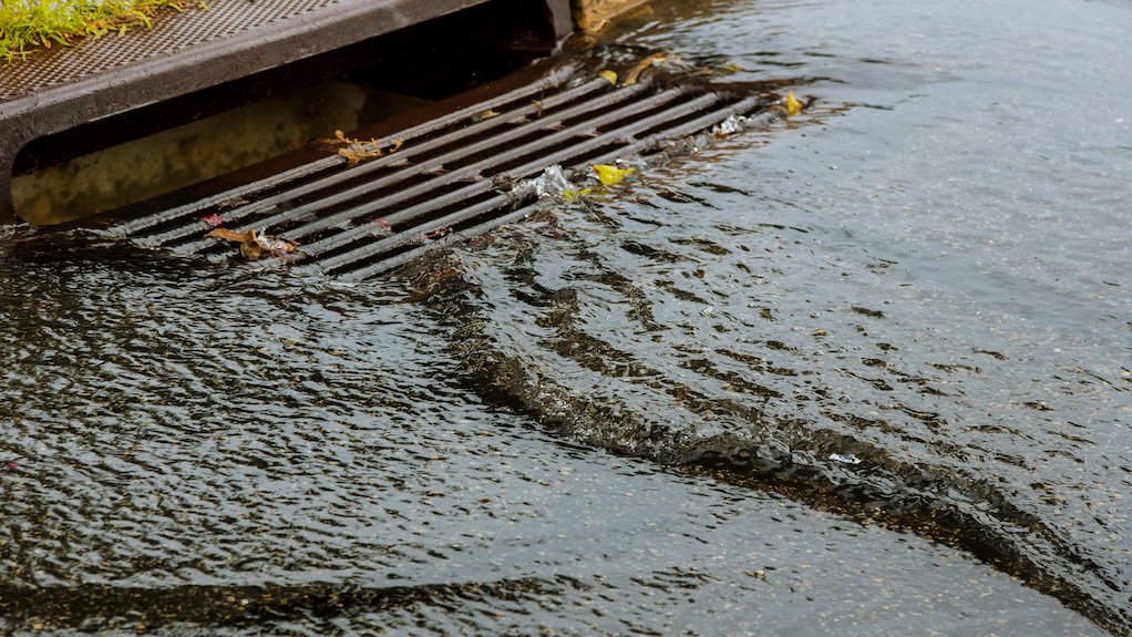 Image of water storm drain