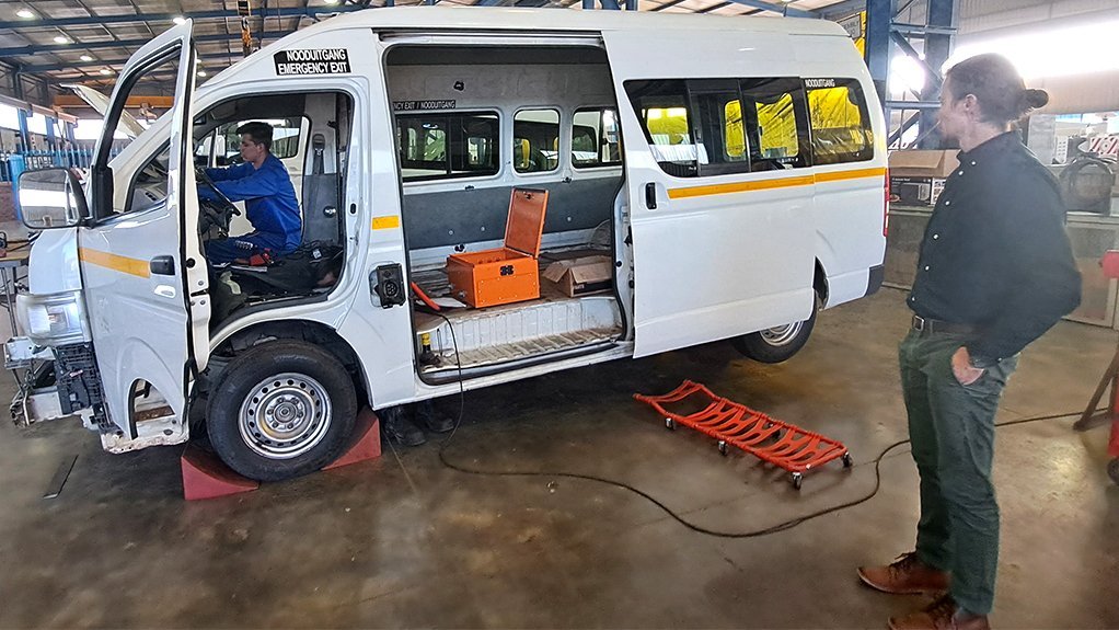 Stellenbosch University converts Toyota taxi to EV, testing to start shortly