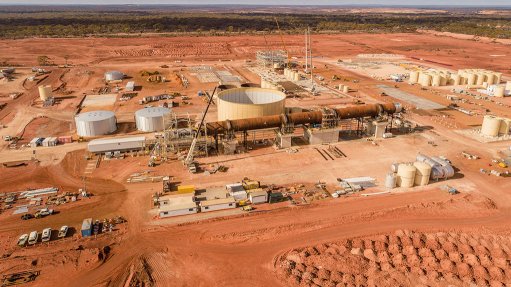 Image shows the Kalgoorlie facility under construction 