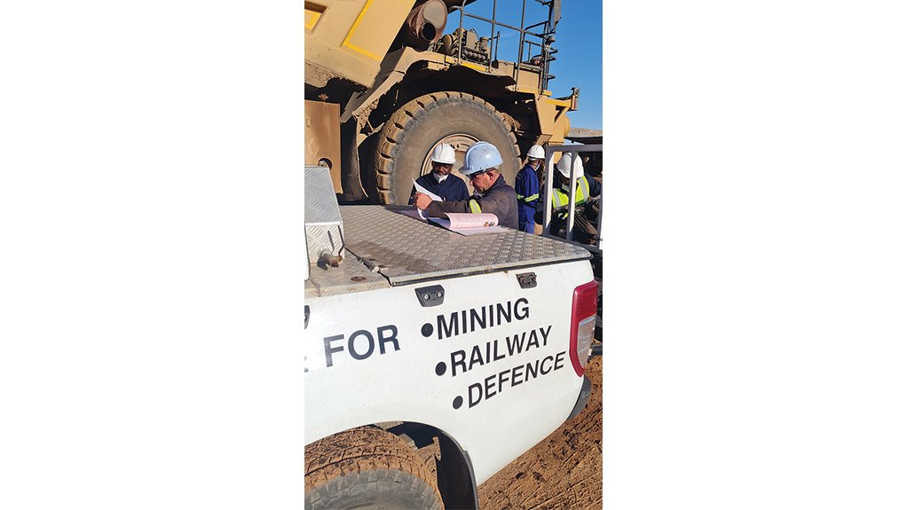 The above image depicts Booyco Engineering technicians performing maintenance. 