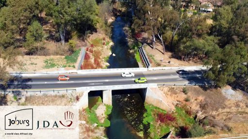 JDA completes portion of Modderfontein bridge project