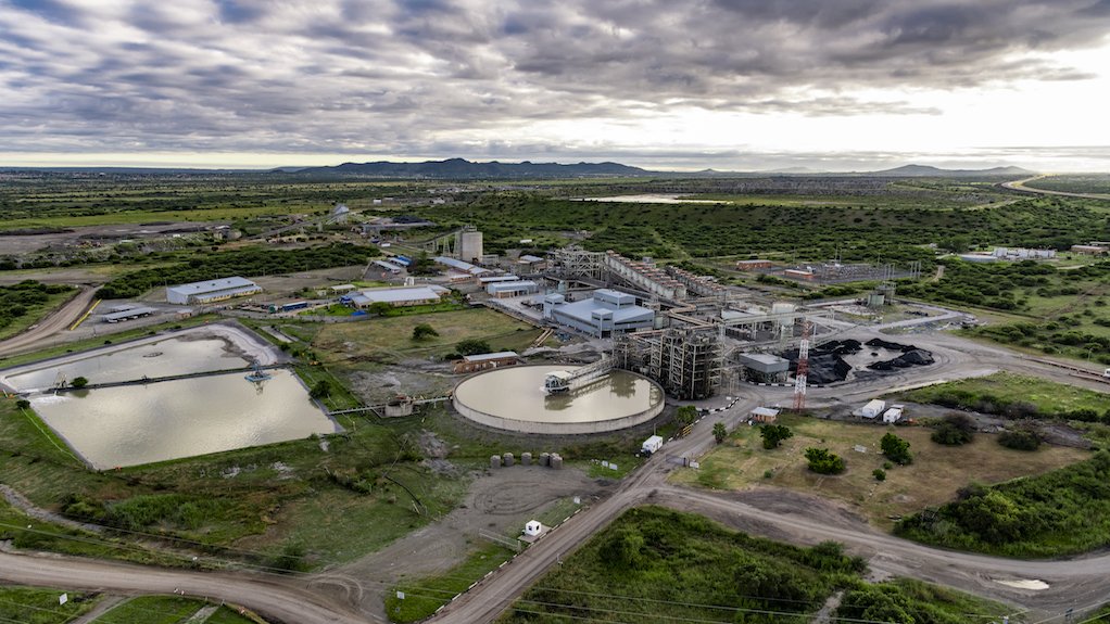 Aerial view of the Eland mine