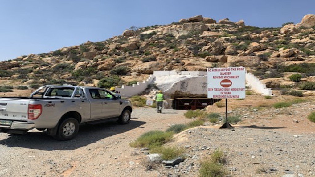 Image of Okiep mine entrance