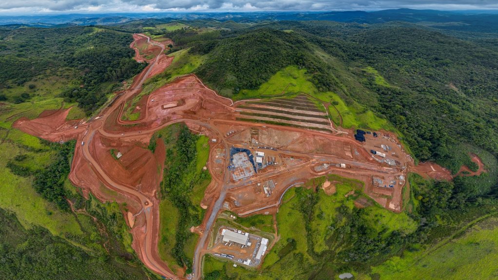 An image of Samarco resettlement activities