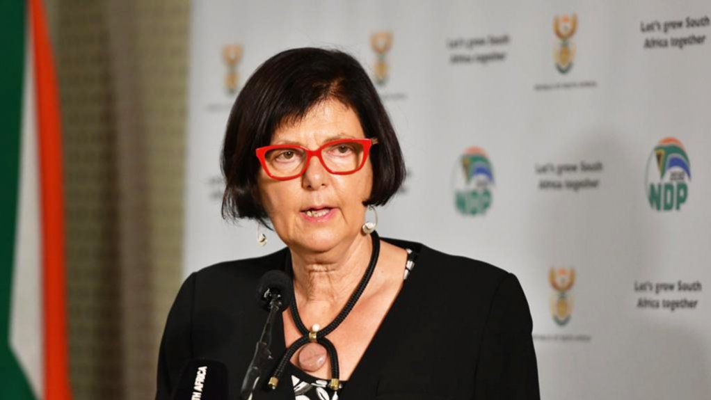 South Africa’s Environment Minister Barbara Creecy