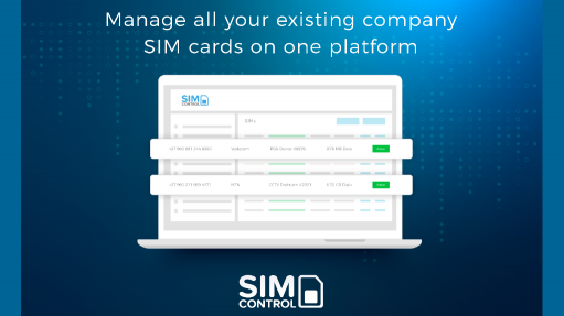 SIMcontrol: Manage all your company SIM cards on one platform