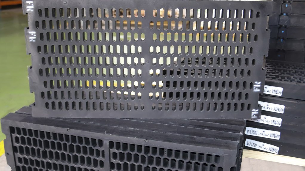 Multotec’s flame-resistant rubber screen panels can be used across the world in mineral applications such as coal, iron ore, copper, platinum, diamond, manganese, zinc, and others