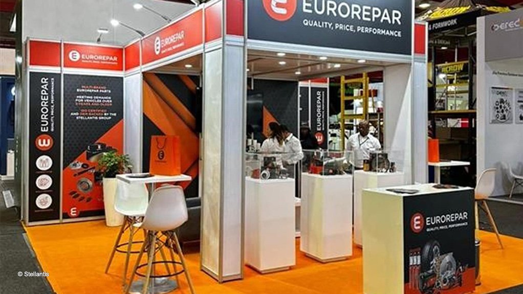Image of a Eurorepar sales stall