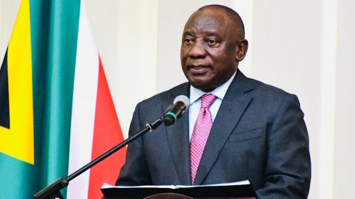  Ramaphosa to push ahead with cutting government's size to stabilise economy 