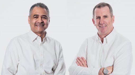Tsebo Solutions co-CEOs Dr Chris Jardine and Tim Walters
