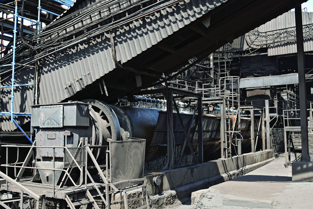 The manganese metal operation in Mbombela.