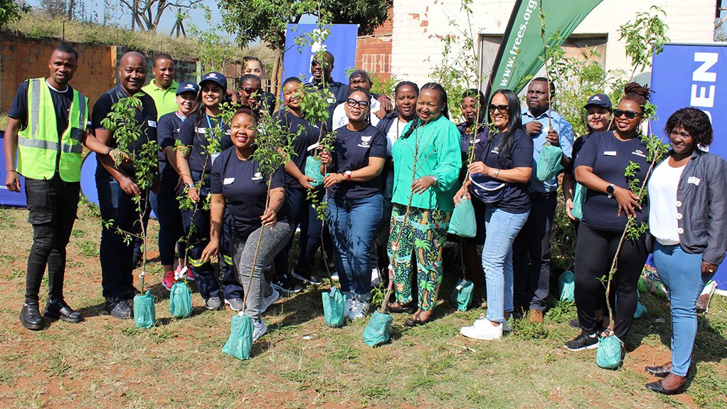 Team Engen and Food & Trees for Africa marked Arbour Month by planting 50 trees at Durban Coastal Mental Home 