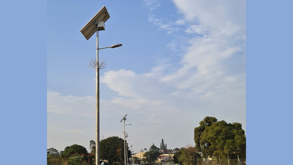 BEKA Schréder has supplied the solar streetlighting solution for the Mkhambathini Local Municipality