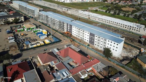 Image of the Goodwood social housing development in Cape Town