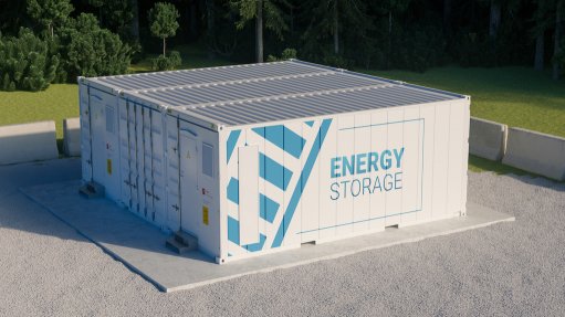 Image of battery energy storage container
