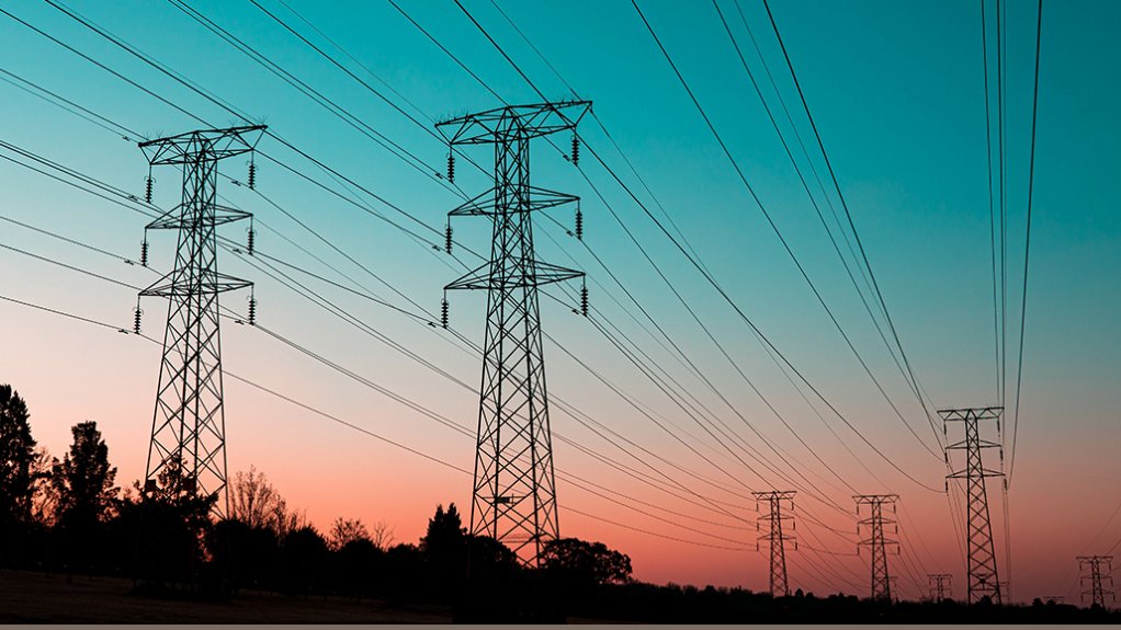 An image depicting transmission lines