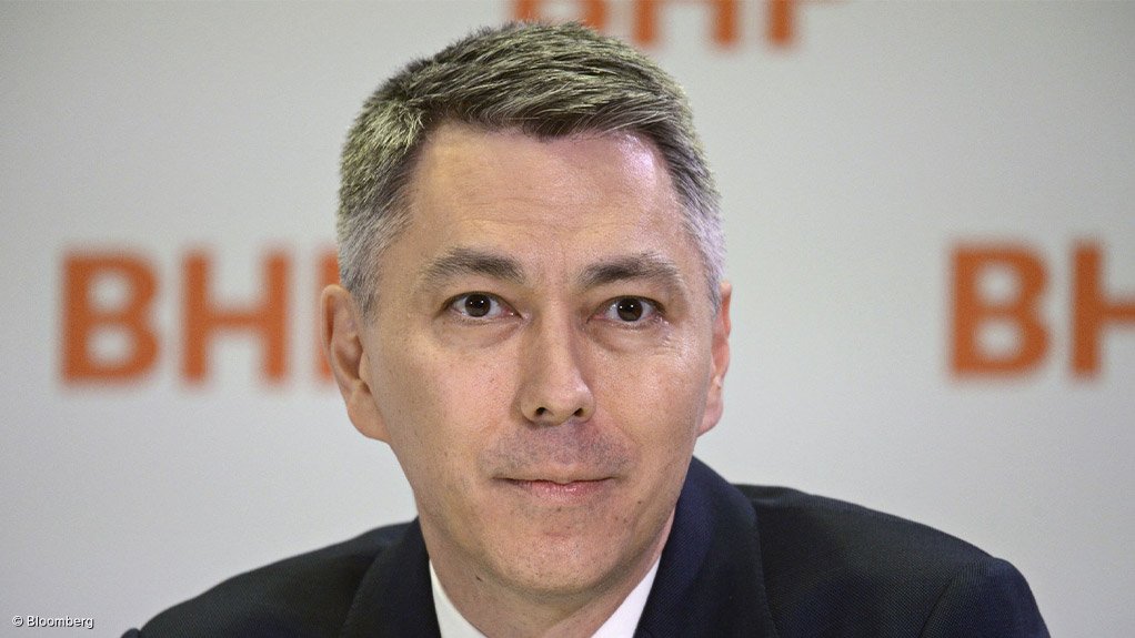 BHP CEO Mike Henry