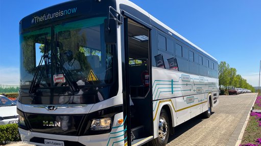 MAN hands over first electric bus to Golden Arrow; local assembly to start in 2024