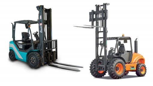 Image o f Baoli and Ausa forklifts available for rent from Smith Power Equipment