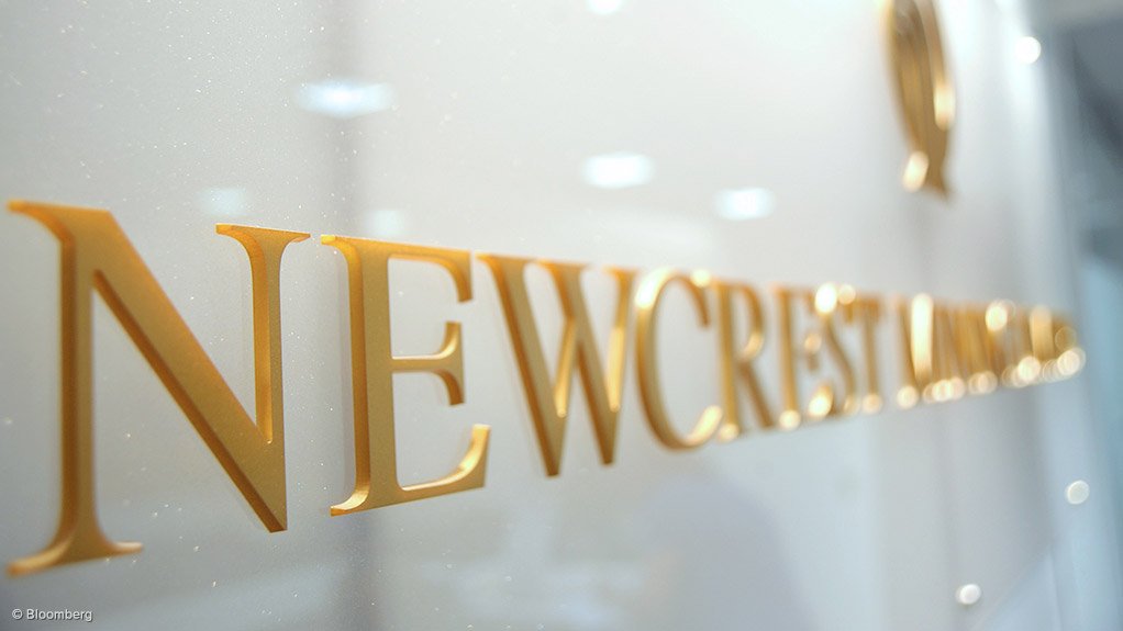 Image shows Newcrest logo 