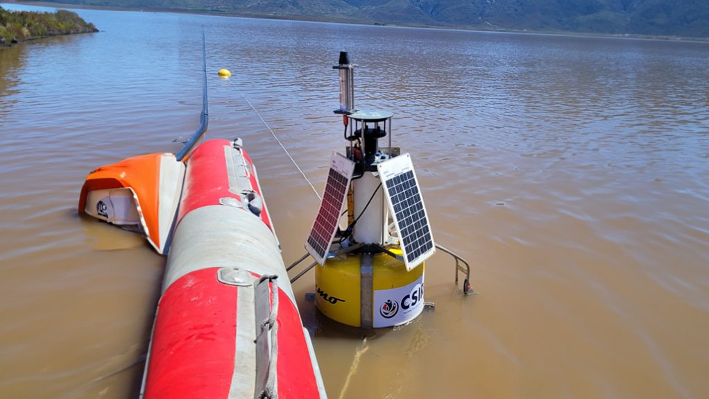 The buoy deployed by the CSIR researchers