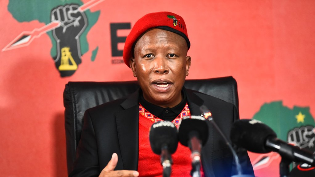 EFF leader Julius Malema