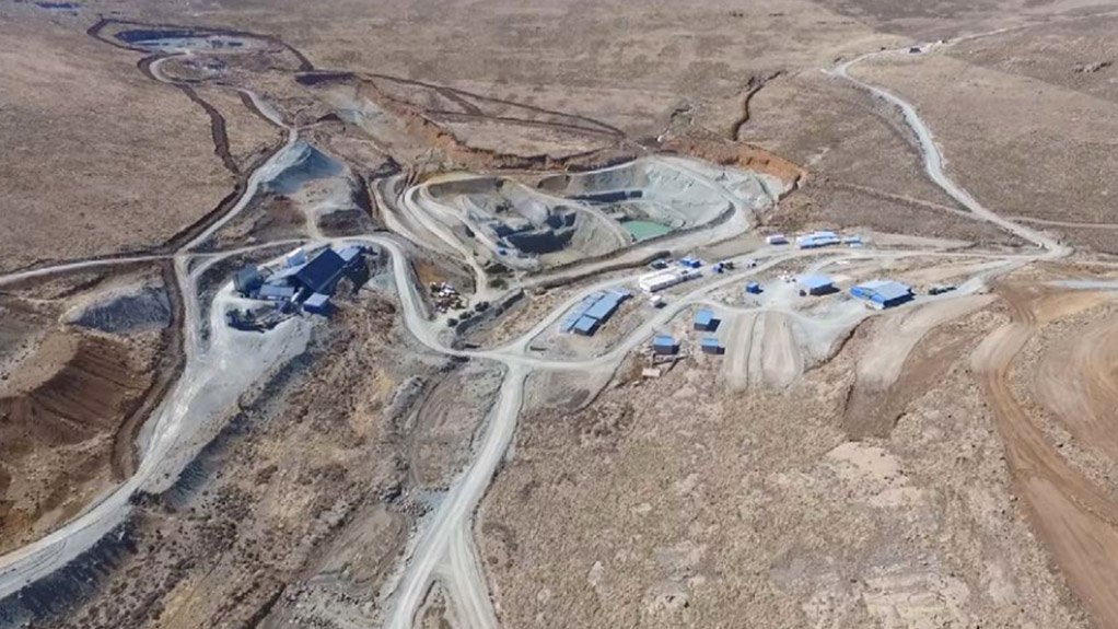 The Mothae mine in Lesotho