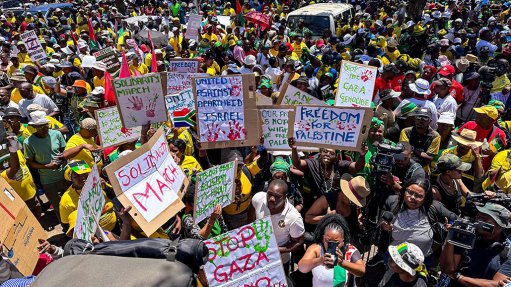  'We stand with Palestine': ANC says Israeli embassy must close, ambassador must go 
