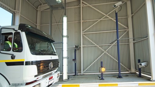 A truck at the Durban Terminals