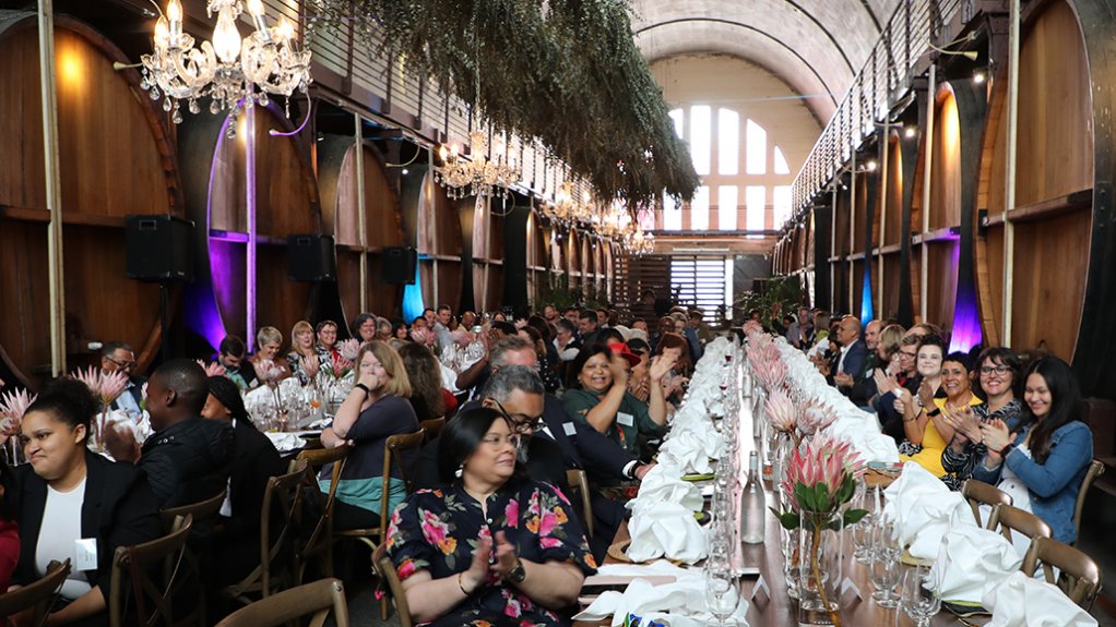 An image of the launch event of the SAWIPB by South Africa Wine