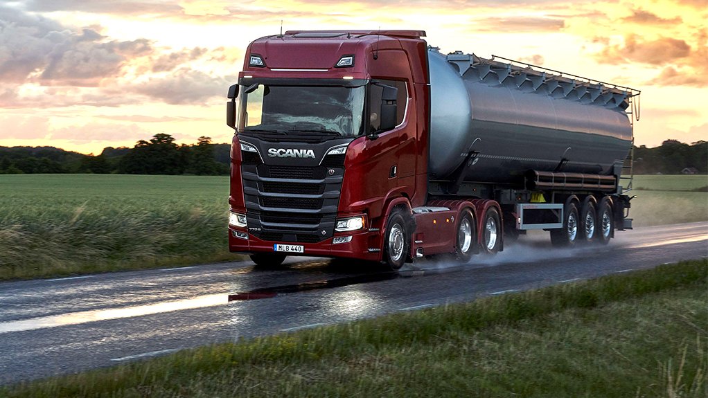 Image of the Scania V8 770S truck