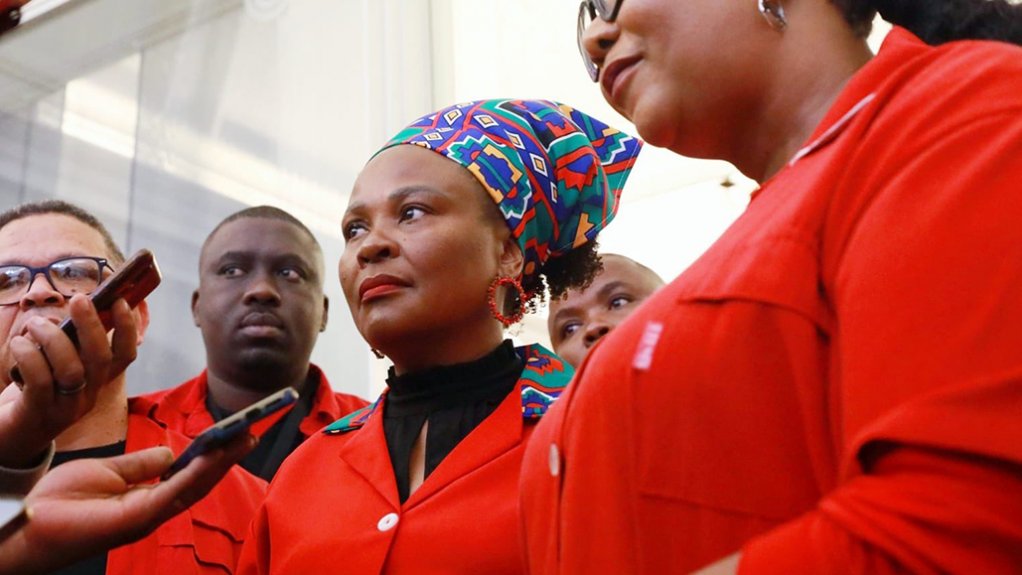 EFF MP Busisiwe Mkhwebane