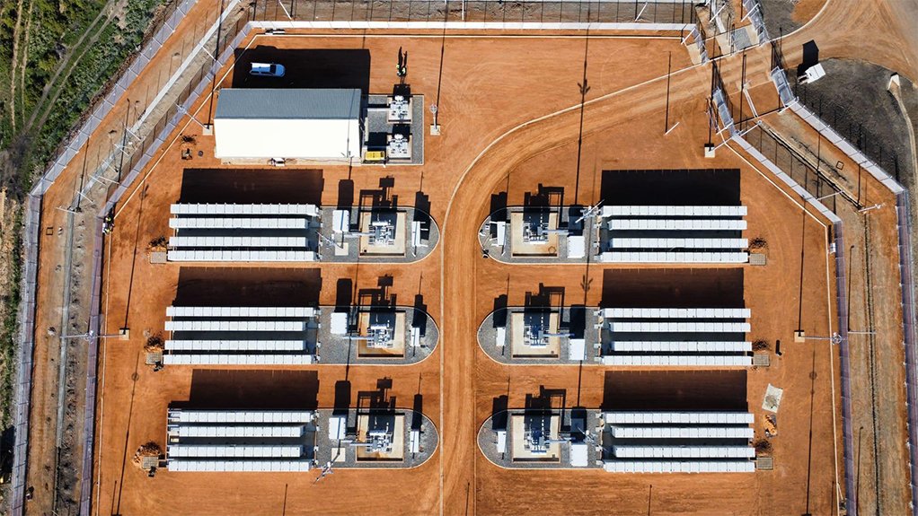 The 20 MW/100MWh Hex BESS site, in Worcester in the Western Cape