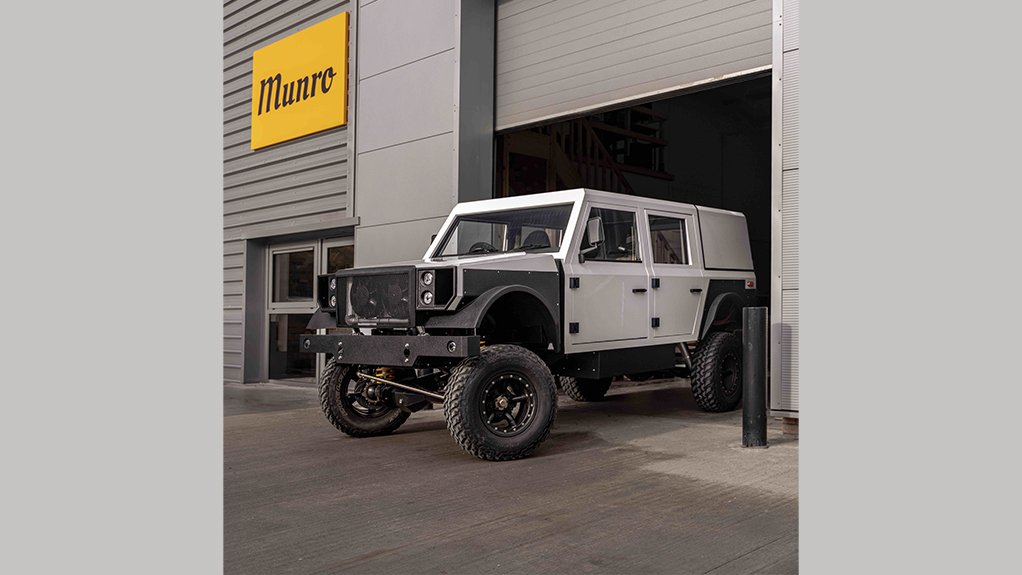 MUNRO SERIES-M
Munro Vehicles has completed the first pre-production model of its white Series-M utility all-electric 4x4
