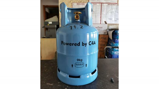 An image of a cylinder manufactured by CYLINDERS4AFRICA