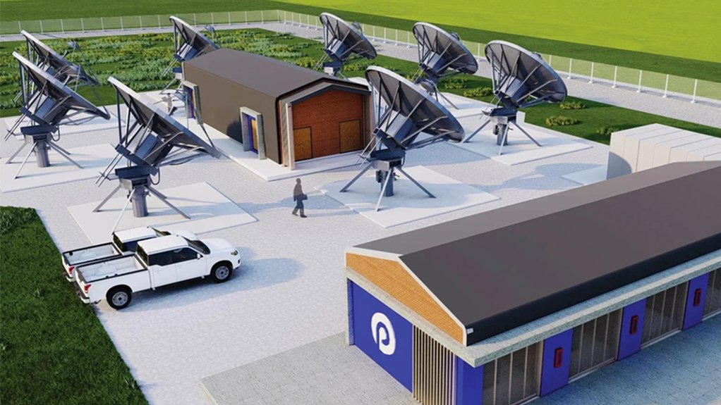An artist's impression of the Goedehoop Teleport