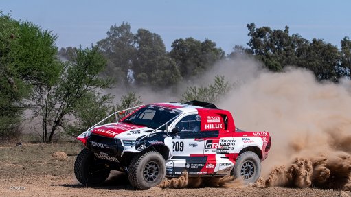 Image of the South African-built GR DKR Hilux T1+