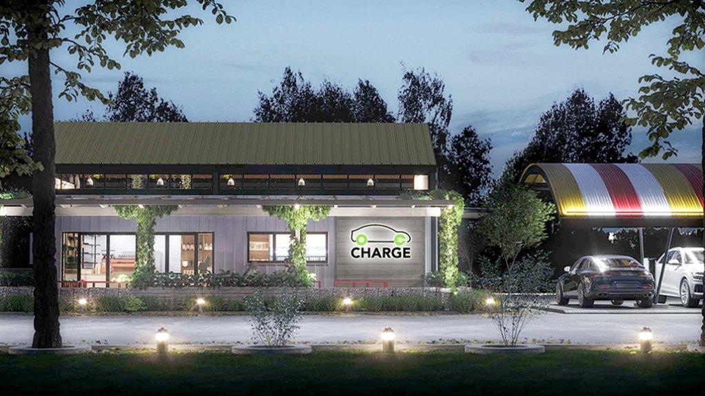 Zero Carbon Charge solar power EV charging station