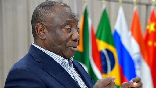 Ramaphosa urges ‘just and peaceful’ resolution of conflict in Gaza at Brics meeting