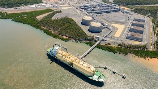 Brookfield's consortium partner EIG Partners would take on Origin's integrated gas business, which includes the 27.5% stake in Australia Pacific LNG (pictured).