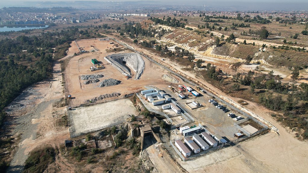 An image of the Witwatersrand Basin project