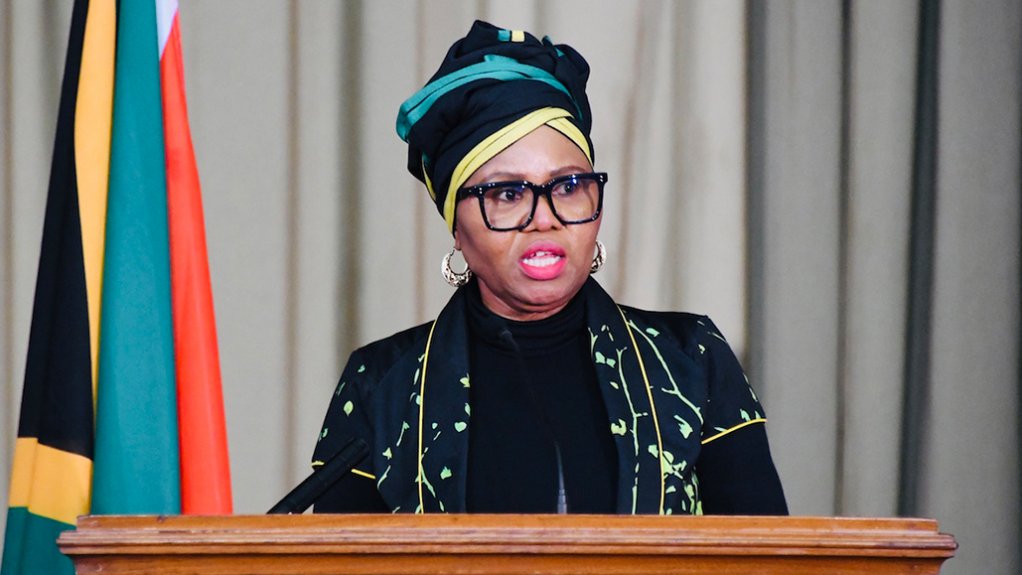 Image of Minister of Social Development Lindiwe Zulu