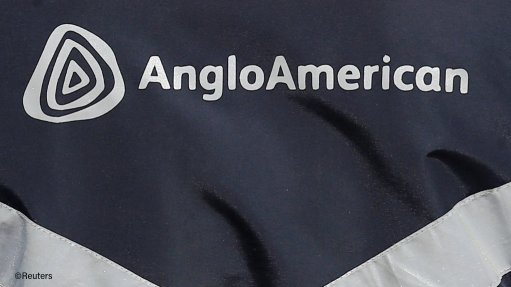An Anglo American logo on a jacket