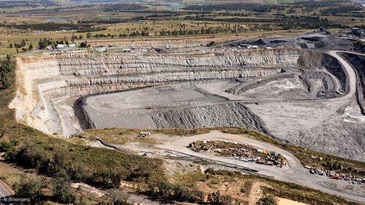 A coal mine in Australia