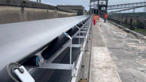 Richards Bay Bulk Terminal conveyor repairs remove 400 coal trucks from roads